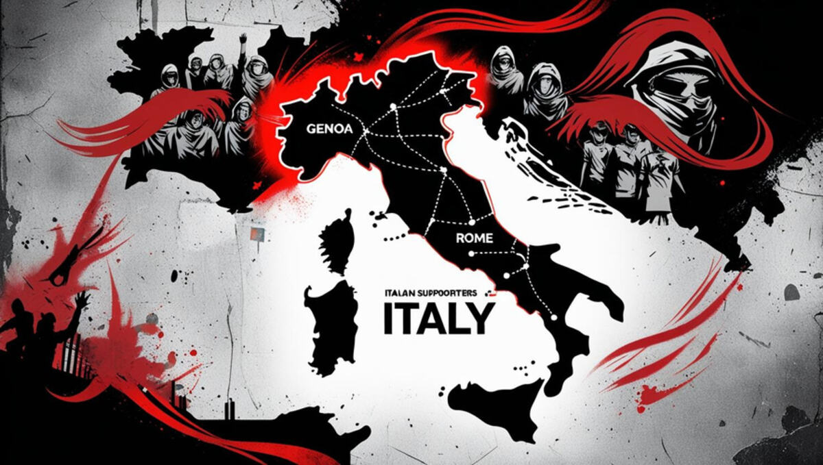 La mappa delle curve italiane